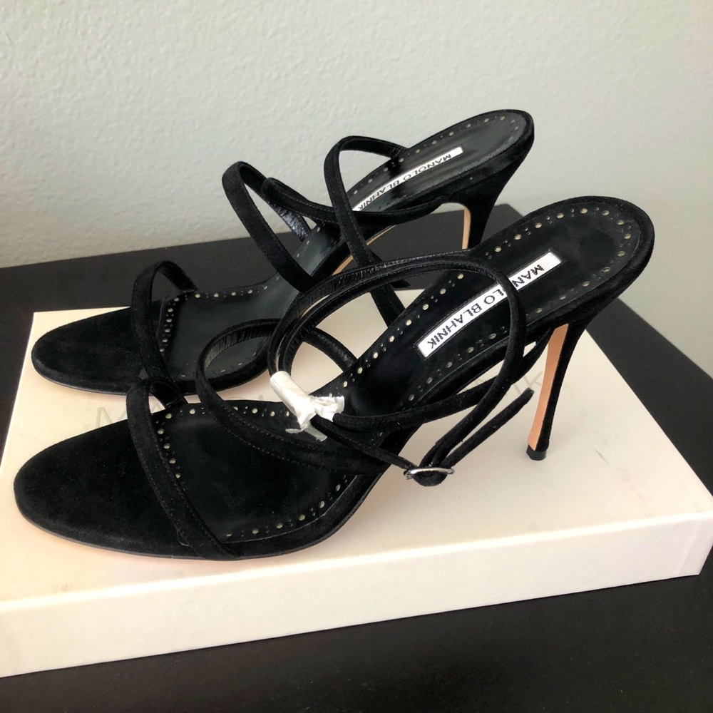 Manolo Blahnik High-heels. Sandals. New.